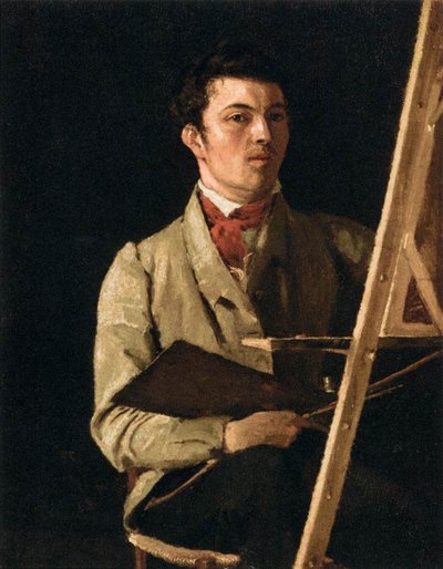 Selbstporträt von Jean Baptiste Camille Corot